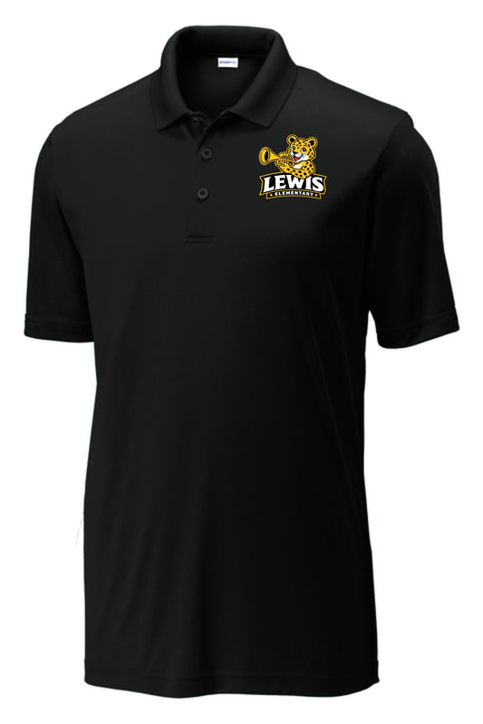 Lewis Leopard Performance Polo