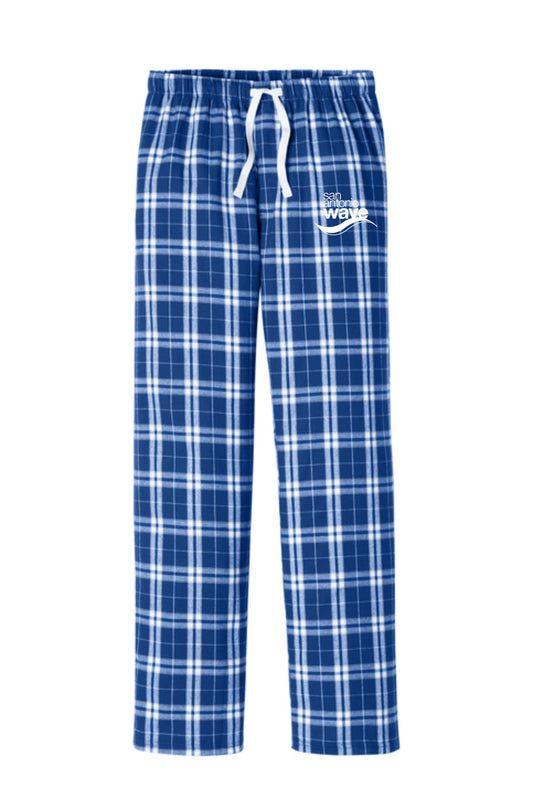 San Antonio Wave Flannel Plaid Pant